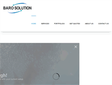 Tablet Screenshot of barosolution.net